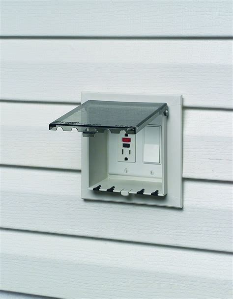 arlington electrical box|rectangular exterior electrical box outside.